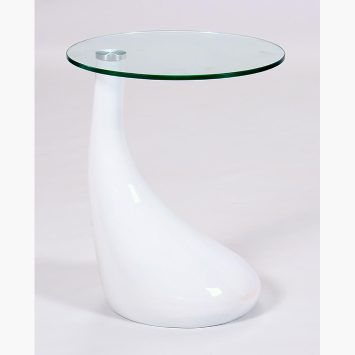 Chilton Glass Top Lamp Table Available In Multiple Finishes